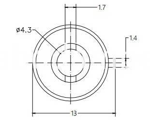 Barrel Damper Drawing of DY12C Barrel Damper Drawing of DY12C